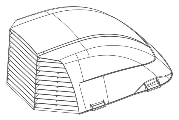 Maxxair II Roof Vent Cover (MPN: 00-933083)