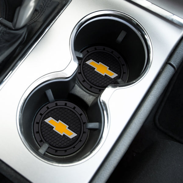 Plasticolor Beverage Coaster With Chevy Gold Bowtie (MPN: 000648R01)