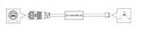 Furuno Ethernet Cable (MPN: 001-646-980-00)