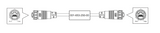 Furuno Ethernet Cable (MPN: 001-653-250-00)