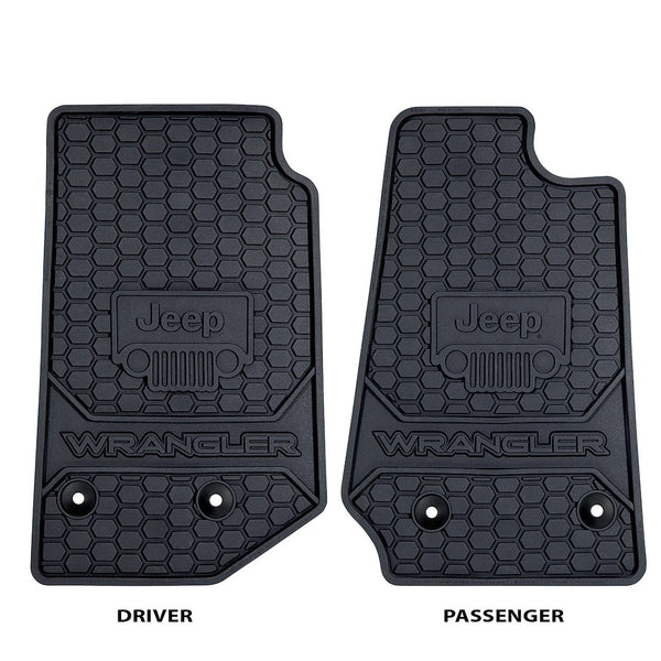 PlastiColor Floor Mat With Jeep Logo (MPN: 001803R01)