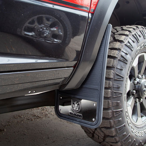 Plasticolor Mud Flap Set With Ram Logo (MPN: 001835R01)