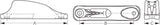 Sea Dog Rope Cleat (MPN: 002030-1)