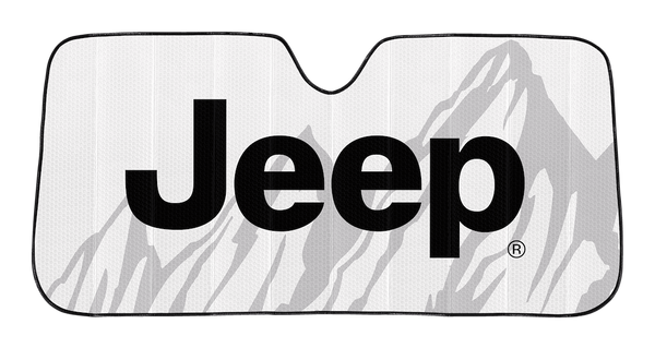 Plasticolor Jeep Universal Fit Accordion Sunshade (MPN: 003718R01)