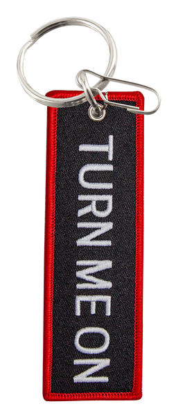 Plasticolor Turn Me On Woven Key Chain (MPN: 004511R01)