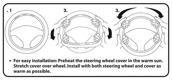 Plasticolor Steering Wheel Cover (MPN: 006478R01)