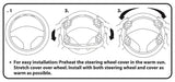 Plasticolor Steering Wheel Cover (MPN: 006624R01)