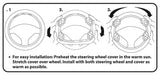Plasticolor Steering Wheel Cover (MPN: 006761R02)