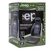 Plasticolor Low Back Jeep Logo Seat Cover (MPN: 008597R01)