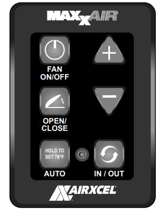 MaxxAir Roof Vent Remote Control (MPN: 00A03650K)