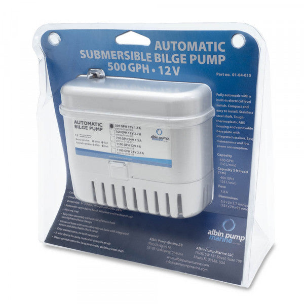 Albin Marine Bilge Pump (MPN: 01-04-015)