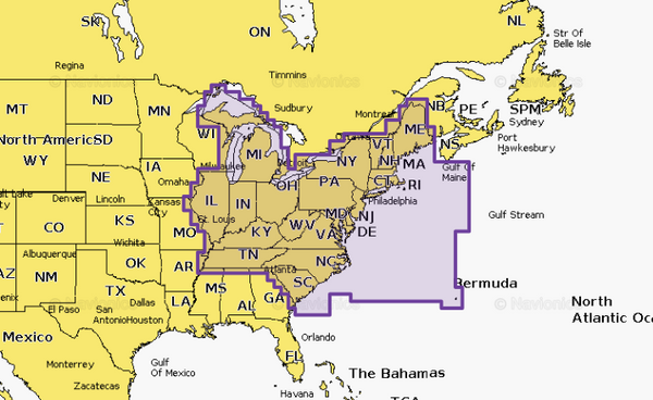 Navionics Marine Cartography (MPN: 010-C1370-30)