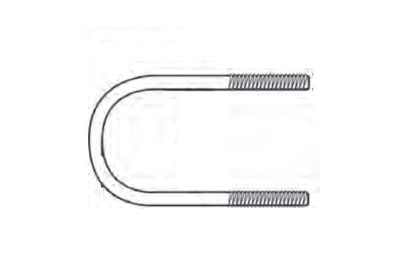 Dexter Group Leaf Spring Axle U Bolt (MPN: 011-077-00)