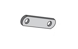 Dexter Group Trailer Axle Leaf Spring Shackle Plate (MPN: 018-020-05)