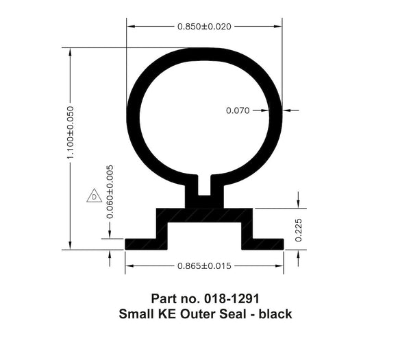 Slide Out Seal for Recreational Vehicles (MPN: 018-1291)