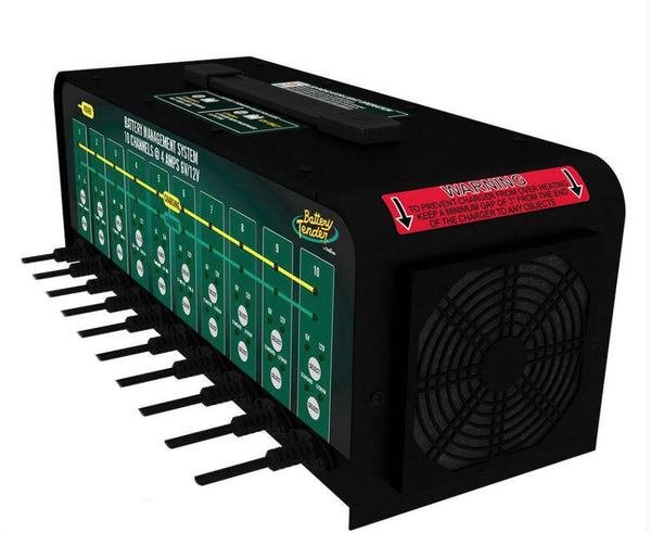 Battery Tender 10-Bank Battery Charger (MPN: 021-0134-DL-WH)