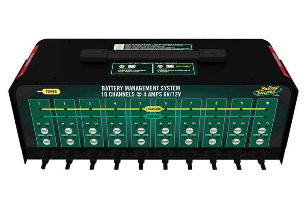 Battery Tender 10-Bank Battery Charger (MPN: 021-0134-DL-WH)