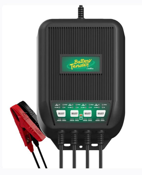 Battery Tender 4-Bank Battery Charger (MPN: 022-1004-DL-WH)