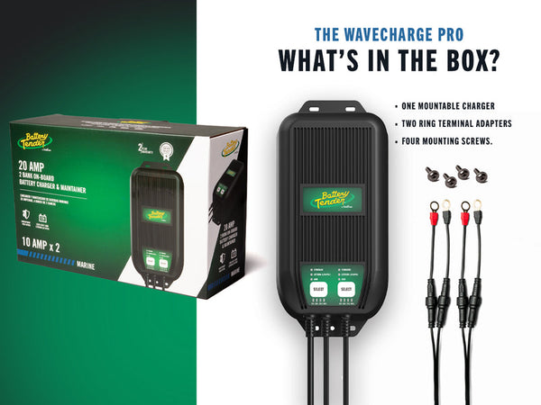 Battery Tender WaveCharge Pro (MPN: 022-1009-DL-WH)