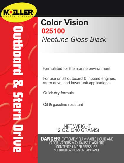 Moeller Marine Products Engine Paint (MPN: 025100)