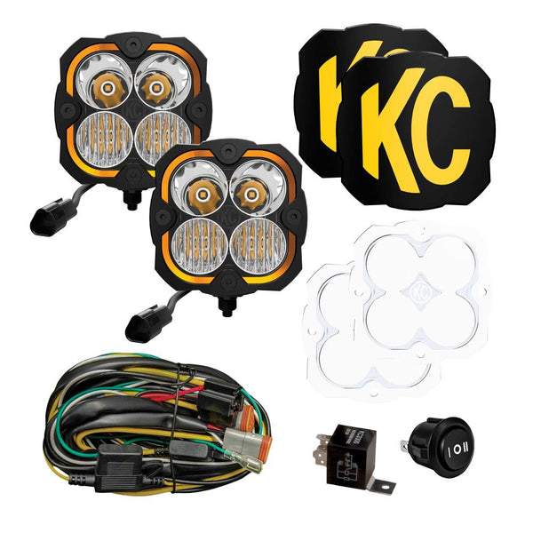 KC Hilites Flex Era 4 LED Driving Light (MPN: 0289)