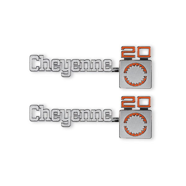 Holley Classic Trucks Cheyenne 20 Emblem (MPN: 04-540)