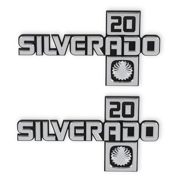Holley Classic Trucks Silverado 20 Emblem (MPN: 04-553)