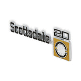 Holley Classic Trucks Scottsdale 20 Fender Emblem (MPN: 04-556)