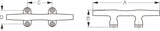 Sea-Dog Corporation Rope Cleat (MPN: 044604-1)