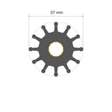 Albin Group Marine Water Pump Impeller (MPN: 06-01-037)