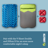 Klymit Double V Inflatable Sleeping Pad (MPN: 06DVBL02E)