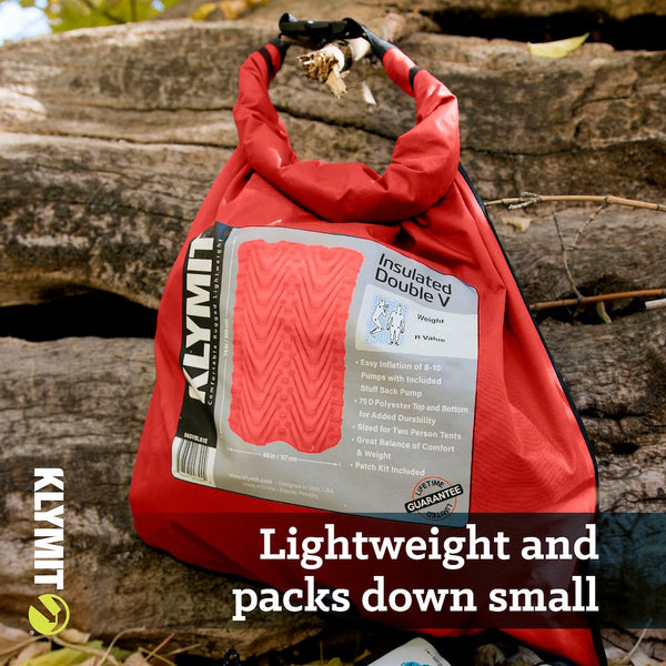 Klymit Insulated Double V Sleeping Pad (MPN: 06IDOR02E)