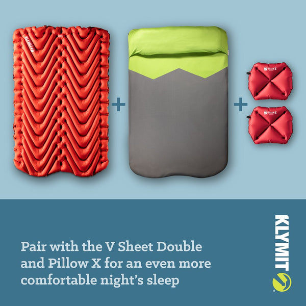 Klymit Insulated Double V Sleeping Pad (MPN: 06IDOR02E)