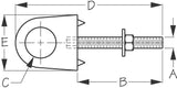 Sea Dog Tie Down Anchor (MPN: 079133-1)
