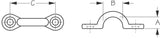 Sea Dog Tie Down Anchor Pad Mount (MPN: 081242-1)