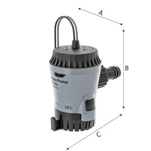 Johnson Pumps Aqua Void Automatic Submersible Bilge Pump (MPN: 10-13637-01)