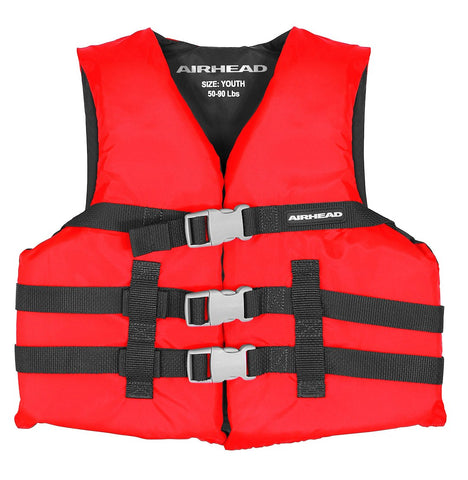 Airhead Personal Floatation Device for Youth (MPN: 30002-03-A-RD)