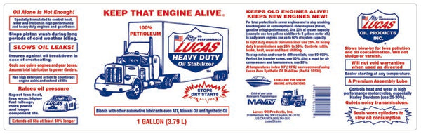 Lucas Oil Stabilizer (MPN: 10002)