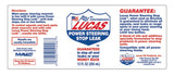 Lucas Oil Power Steering Sealer (MPN: 10008)