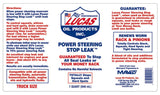 Lucas Oil Power Steering Fluid (MPN: 10011)
