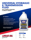 Lucas Oil Hydraulic Fluid (MPN: 10017)