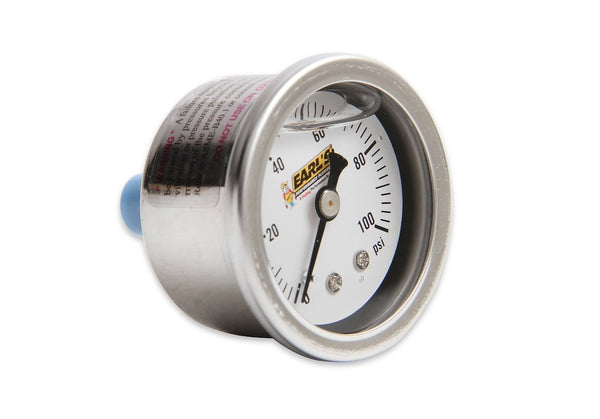 Earl's Plumbing Fuel Pressure Gauge (MPN: 100187ERL)