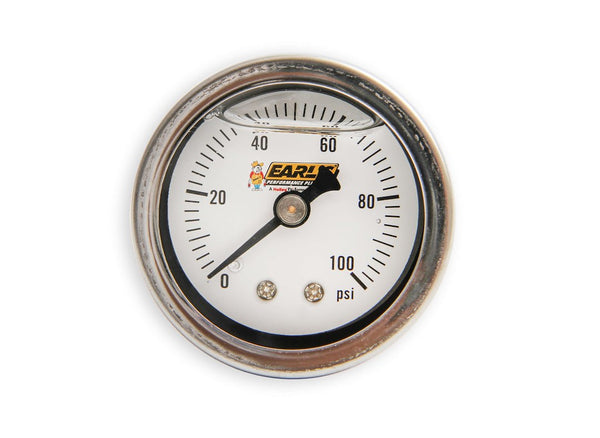 Earl's Plumbing Fuel Pressure Gauge (MPN: 100187ERL)