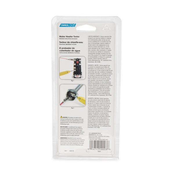 Camco Water Heater Continuity Tester (MPN: 10023)