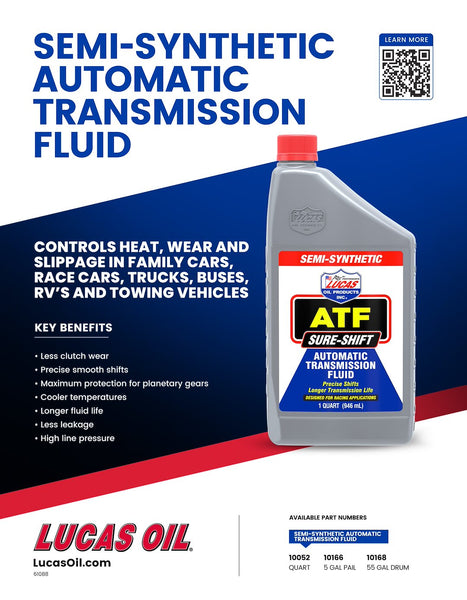 Lucas Oil Auto Transmission Fluid (MPN: 10052)