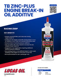 Lucas Oil TB Zinc Plus Engine Break-In Oil (MPN: 10063)