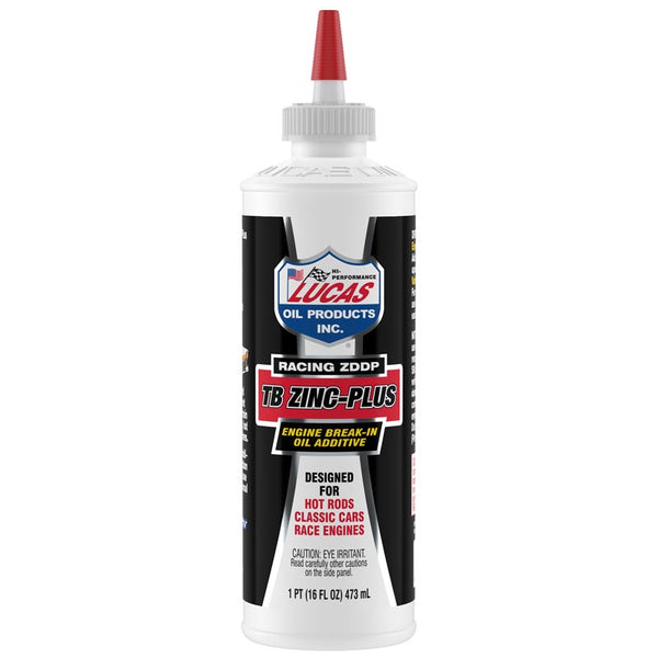 Lucas Oil TB Zinc Plus Engine Break-In Oil (MPN: 10063)