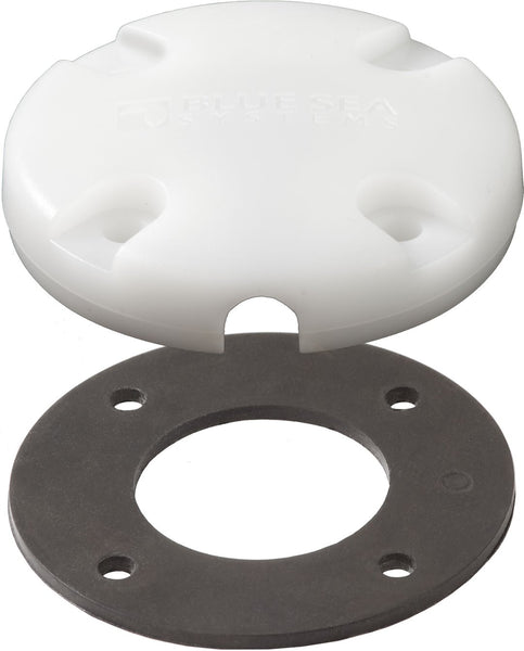 Blue Sea TV Cable Entry Plate (MPN: 1007-BSS)