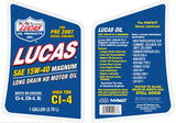 Lucas Oil 15W-40 Magnum High Total Base Number Oil (MPN: 10076)