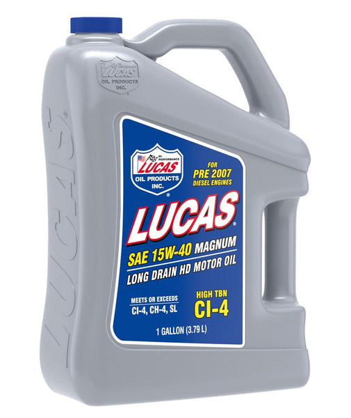 Lucas Oil 15W-40 Magnum High Total Base Number Oil (MPN: 10076)